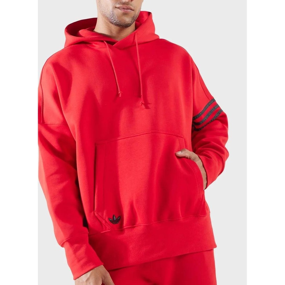 Adidas Originals Neuclassics Hoodie Better Scarlet Large